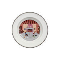 SUPPENTELLER KAMIN Design Naif bunt ø 21 cm - Multicolor, Keramik (21cm) - Villeroy & Boch