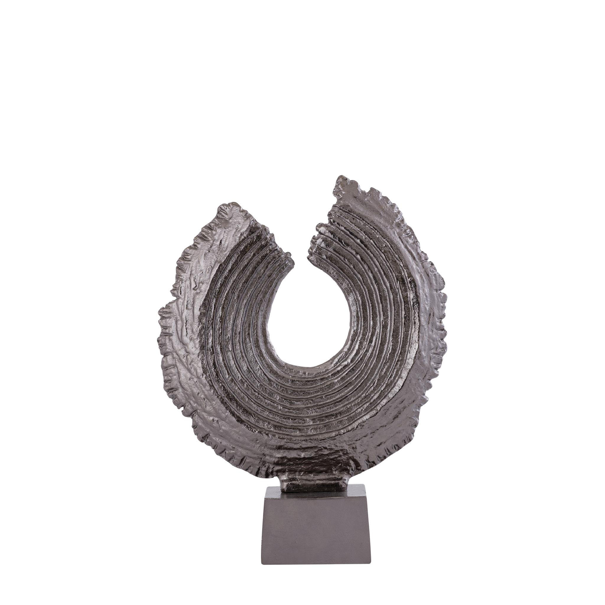 SKULPTUR Apolline Braun 33/12/43cm - Braun, Metall (12/43/33cm) - PTMD Collection