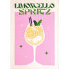 GESCHIRRTUCH SALUTI Limoncello Spritz - Hellrosa, Textil (50/70cm) - Magma Heimtexx
