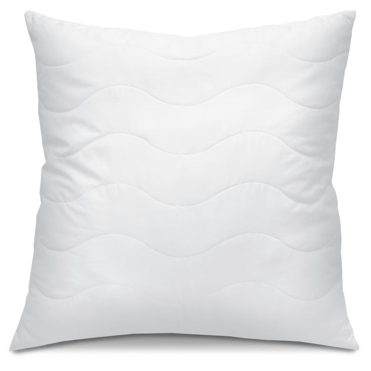 KOPFKISSEN BeauNuit NK 80/80cm - Weiß, Textil (80/80cm) - Beautissu 