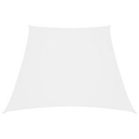 SONNENSEGEL Oxford-Gewebe Trapezförmig 2/4x3 m Weiß - Weiß, Textil (200/300cm) - furnicato