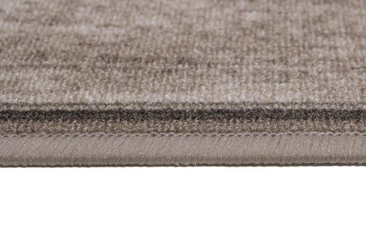 TEPPICHLÄUFER Anti-Rutsch Taupe rutschfest Gummiunterlage 80/300 cm - Taupe, Textil (80/300cm) - Tapiso