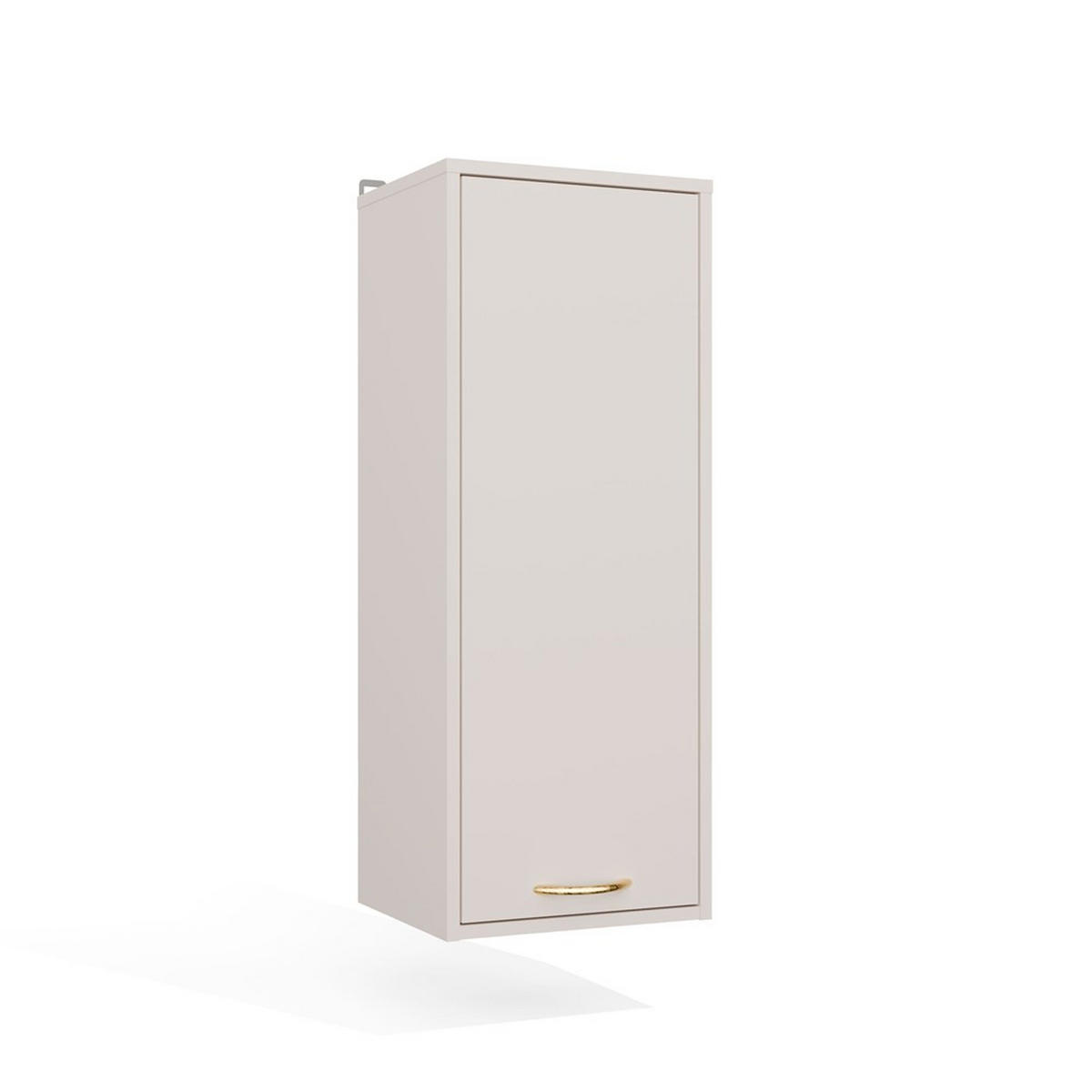 HÄNGENDER Badezimmerschrank NINA W1D Kaschmir 35 x 90 x 30 cm - Kaschmir, Holzwerkstoff (35/90/30cm)