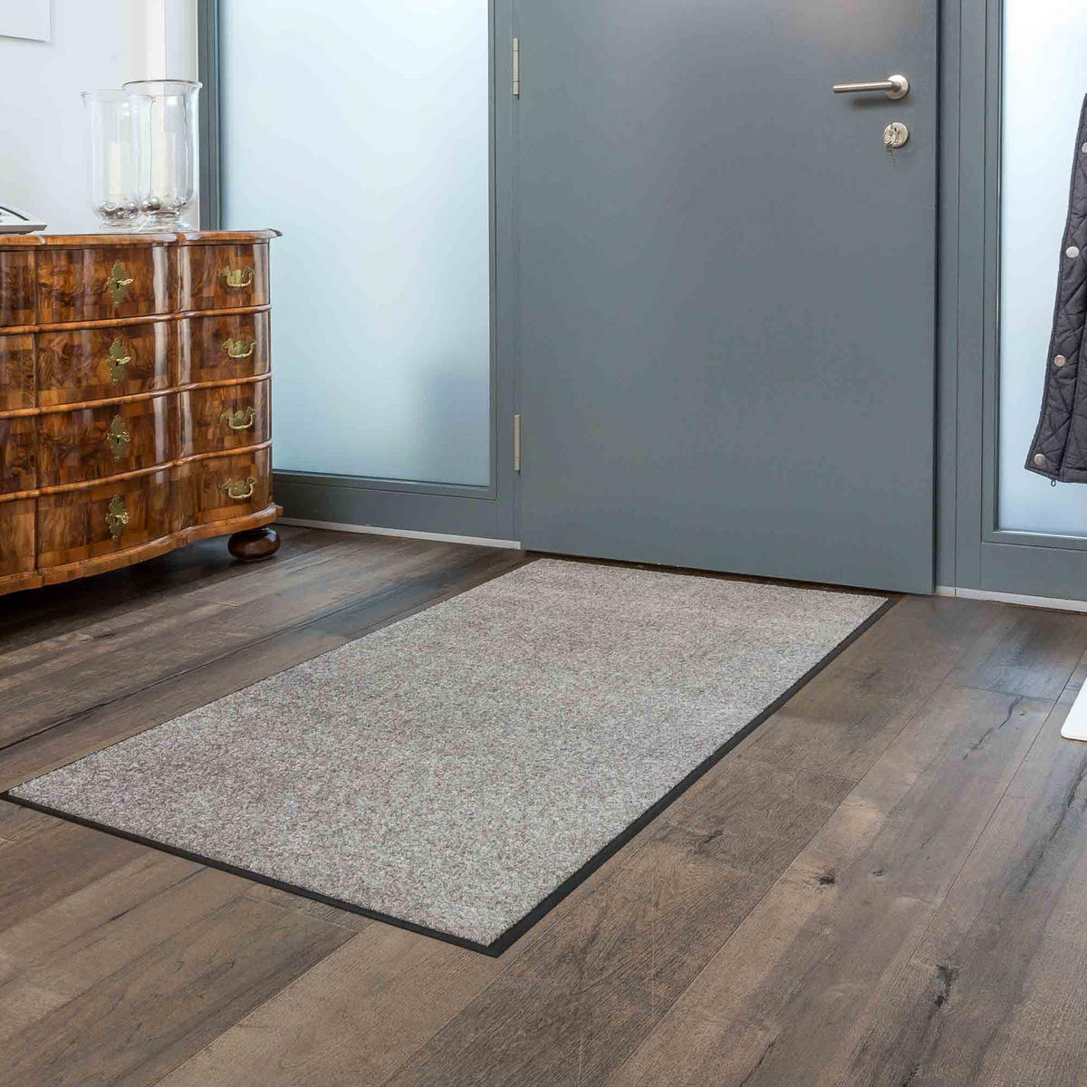SAUBERLAUFMATTE PROPER TEX - Grau, Textil (90/150cm) - Astra