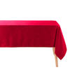 TISCHDECKE Jacquard Flocons 140/300 cm - Rot, Textil (140cm) - Douceur d´intérieur