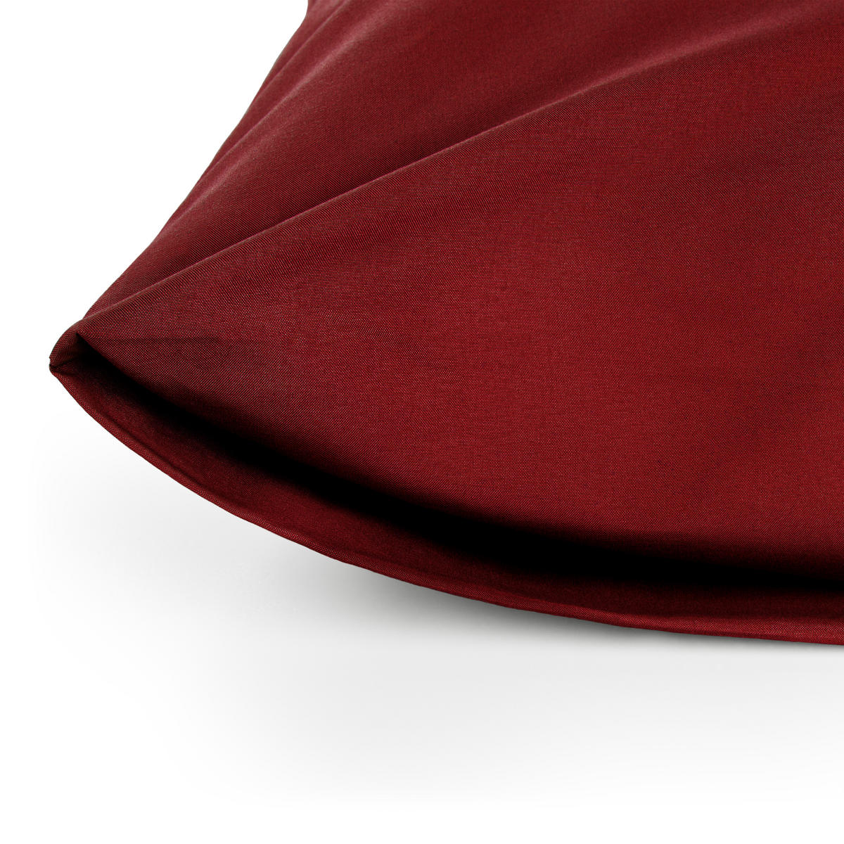 BETTLAKEN 3er Set - Spannbettlaken 180x200x30cm 2X Kissenbezug 50x80cm - Aurora Red - Kirschrot, Textil (180/200cm)