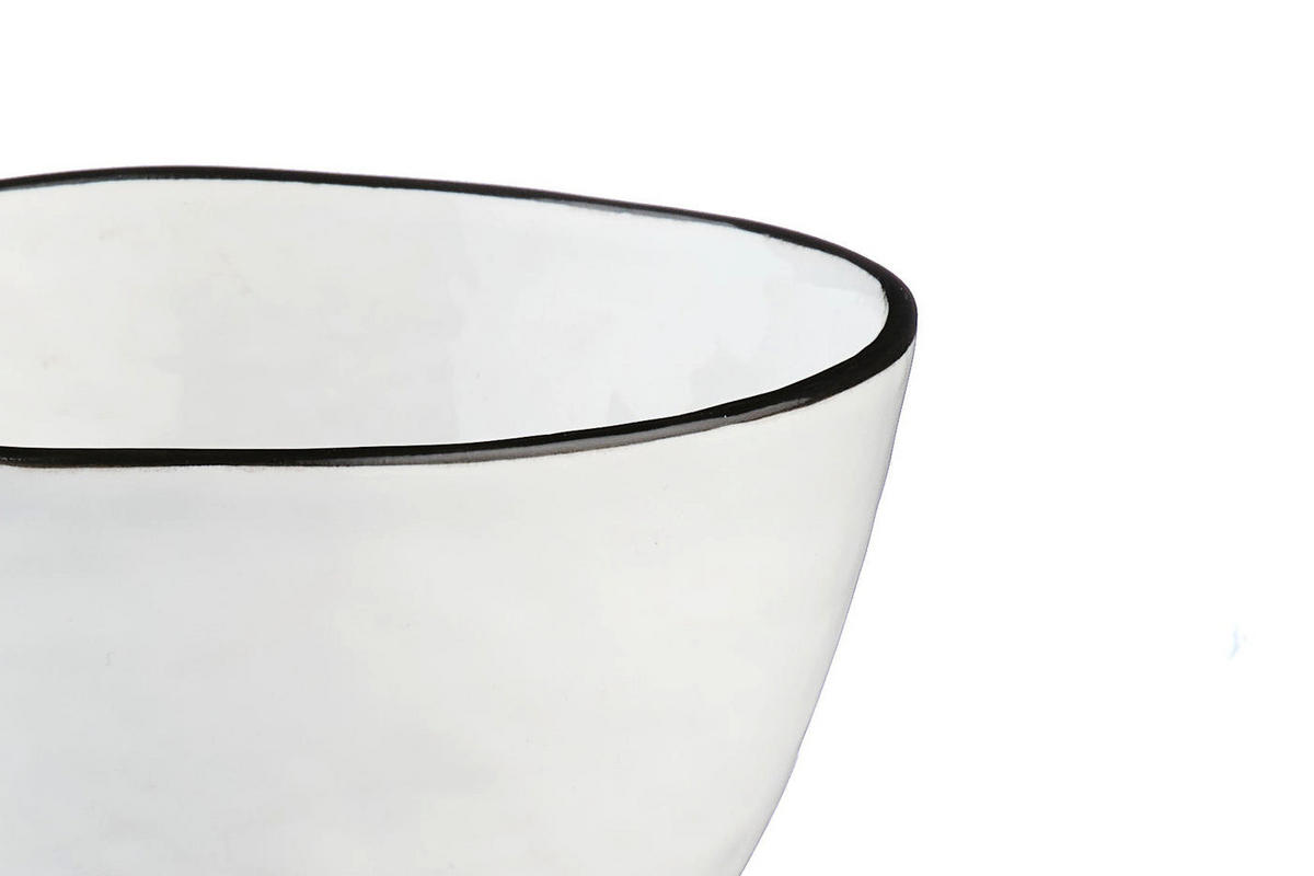 SCHALEN Pure Ø12cm - 4er-Set - Schneeweiß - Weiß, Keramik (12cm) - Björn