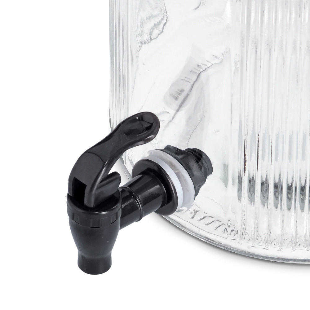 GLASBEHÄLTER Kitchen Essentials 3900 ml - Transparent, Glas (16/25/16cm) - ZELLER