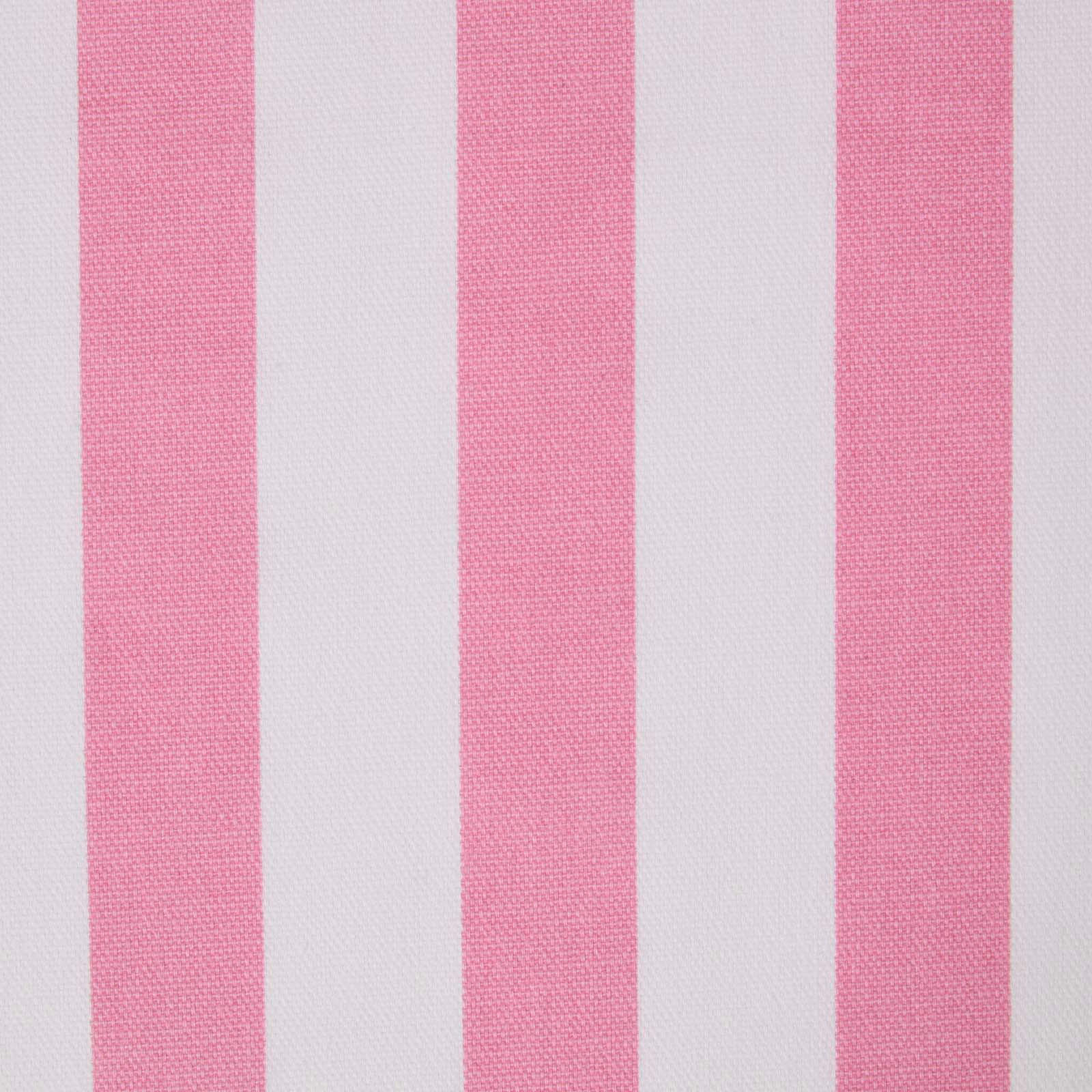 BAUMWOLLSTOFF Meterware rosa-weiß gestreift, 150 cm - Rosa, Textil (150/100cm) - Homescapes