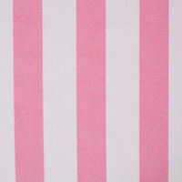 BAUMWOLLSTOFF Meterware rosa-weiß gestreift, 150 cm - Rosa, Textil (150/100cm) - Homescapes