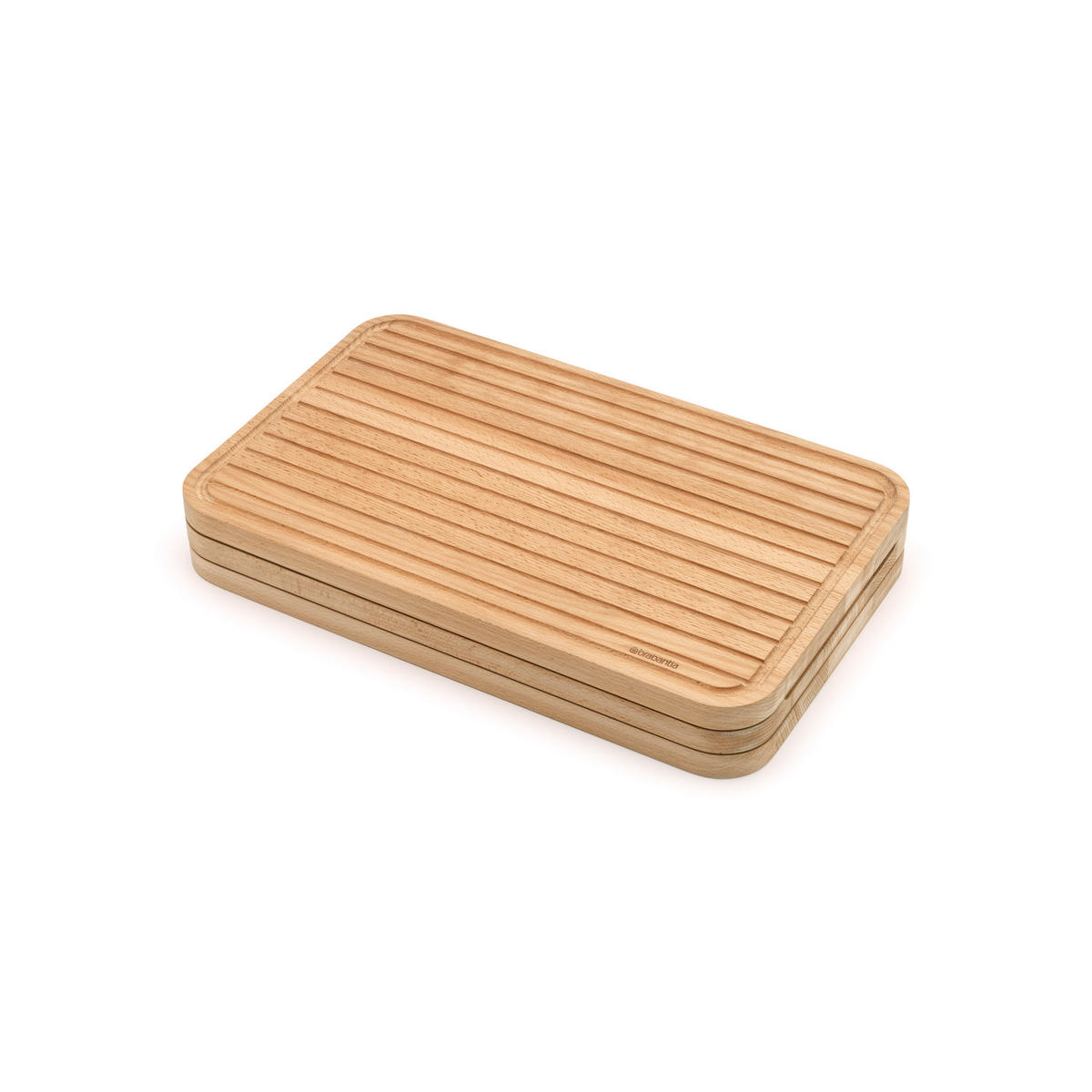SCHNEIDEBRETT Profile 3er Set, Wood - Braun, Holz (25/40cm) - Brabantia