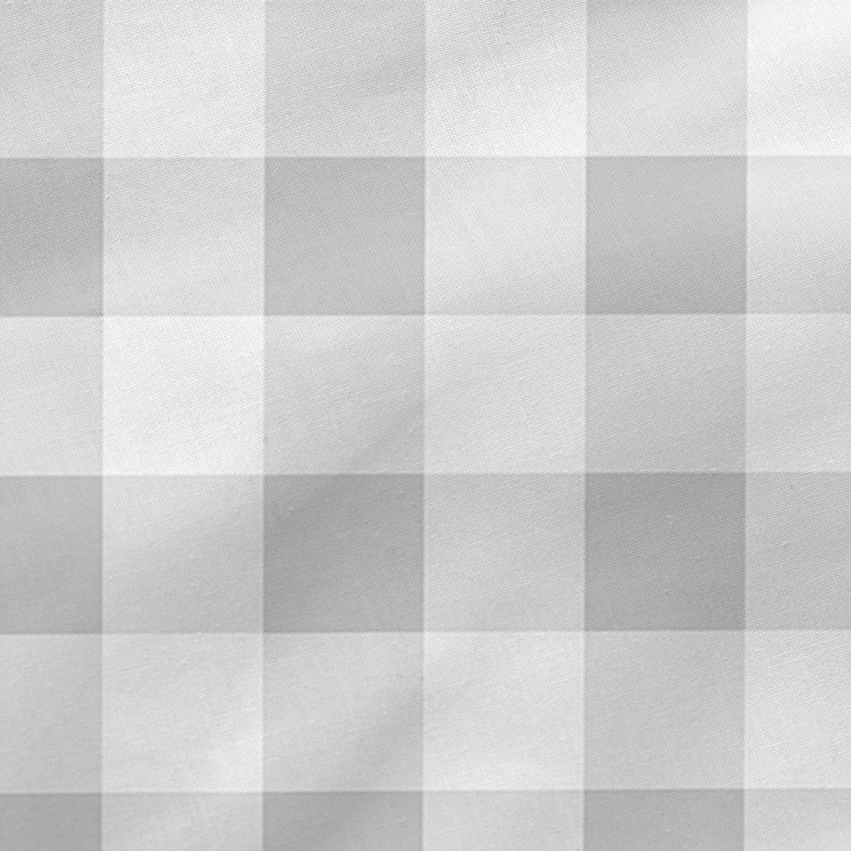 NORDIC-SACK vichy 105x200 cm ohne füllung grau - Grau, Textil (105/200cm) - Happy Friday