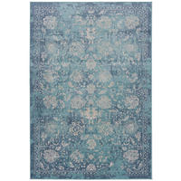 INDOOR OUTDOOR TEPPICH LAGOS VINTAGE - Türkis, Textil (120/170cm) - Pergamon