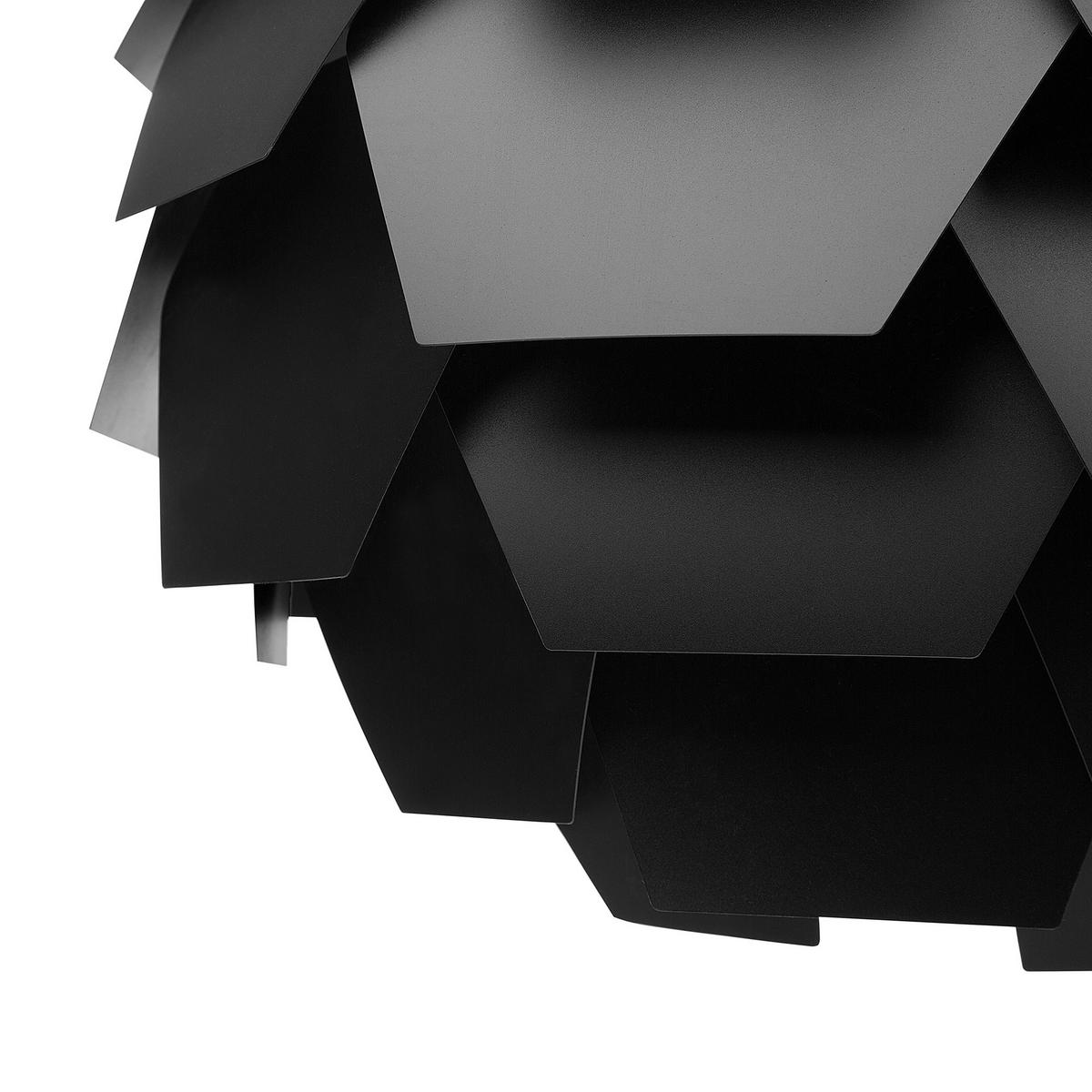 HÄNGELEUCHTE Segre 60/60/180 cm - Schwarz, Kunststoff (60/60/180cm) - Beliani