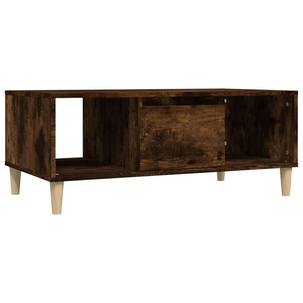 furnicato Couchtisch Dunkelbraun 90x36.5x50 cm