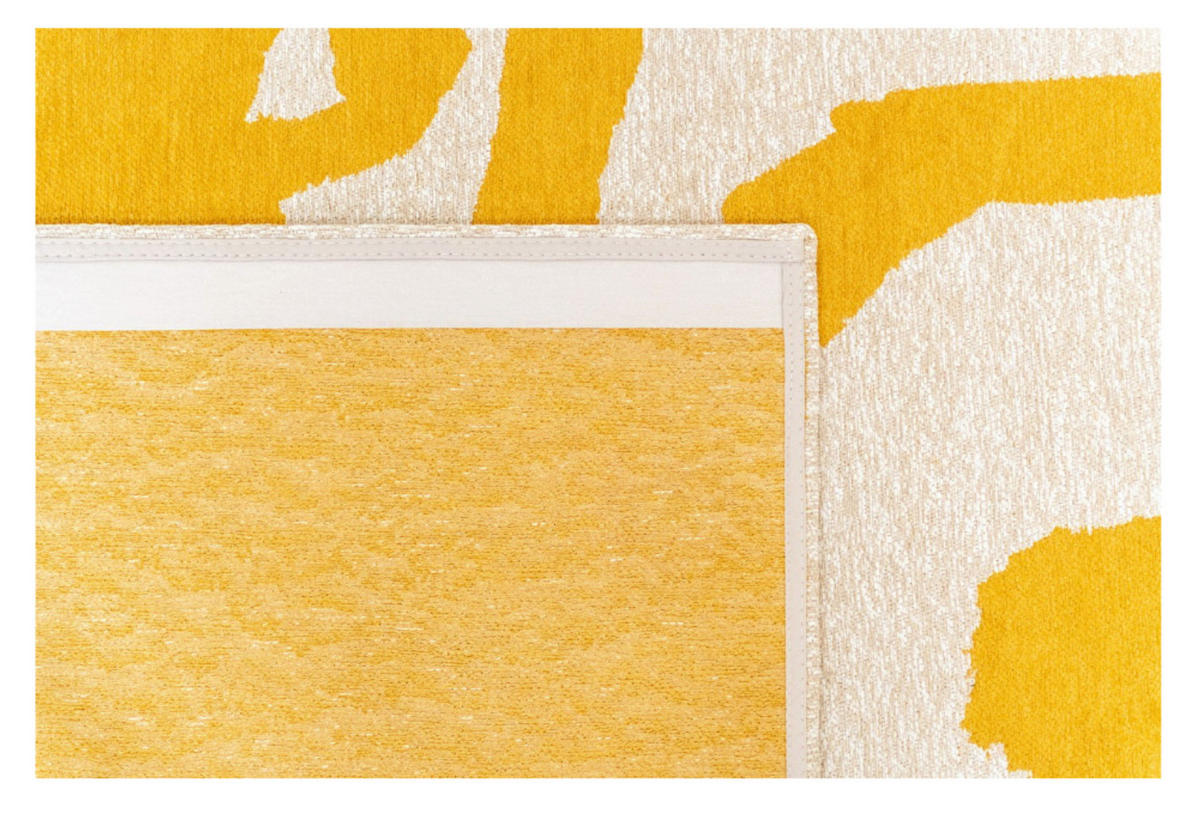 TEPPICH modern Flachgewebe STRAP Lila 235 x 340 cm - Lila, Textil (235/340cm) - Novatrend