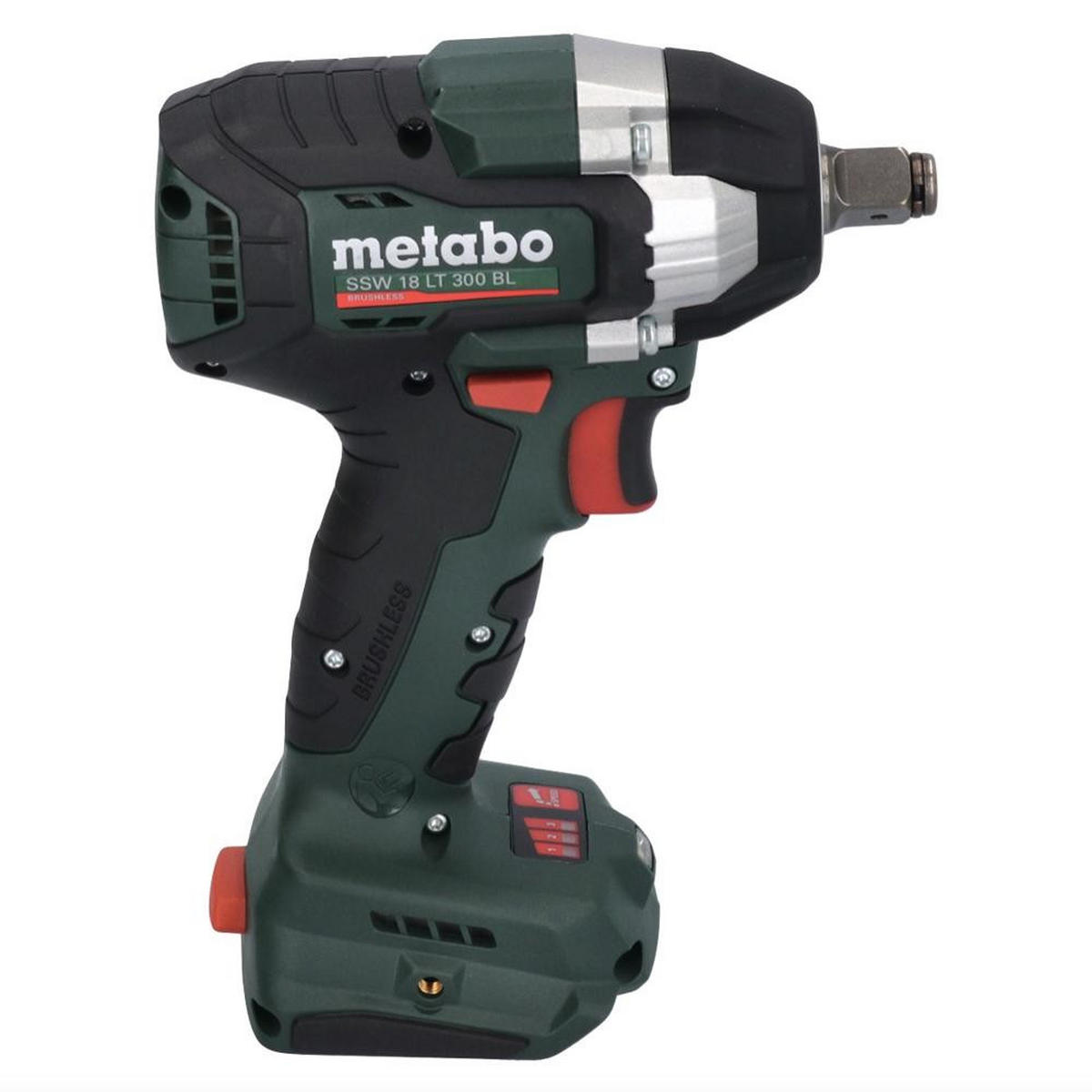 METABO SSW 18 LT 300 BL Akku Schlagschrauber 18 V 300 Nm ( 602398840 ) Brushless + metaBOX - ohne Akku, ohne Ladegerät - Multicolor, Kunststoff (35/28/17cm) - Metabo
