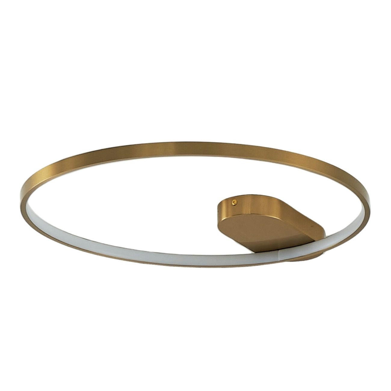 DECKENLEUCHTE Evelia, Gold / Messing, 55cm - Goldfarben, Metall (55/50/3.8cm) - KOSILUM