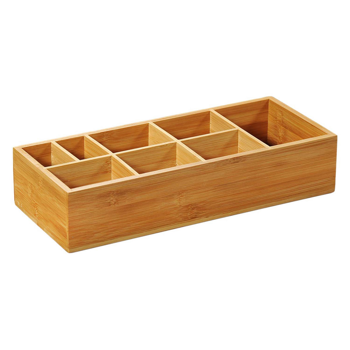 AUFBEWAHRUNGSBOX für Grillutensilien, 6 Stück - Bambus, 36 x 15cm - Naturfarben, Holz (36/7.5/15cm) - Kesper