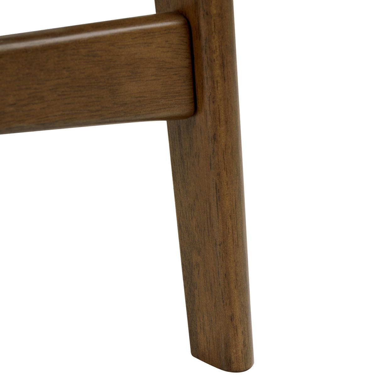 BARSTUHL 2er-Set Holz Braun/Hellbeige Cynthiana - Beige, Holz (52/91/63cm) - Beliani