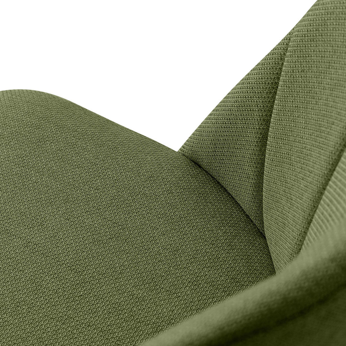 POLSTERSTUHL SPENO Esszimmerstühle 2er Set - Dunkelgrün/Schwarz, Holz/Textil (52/85/58cm) - KONSIMO®