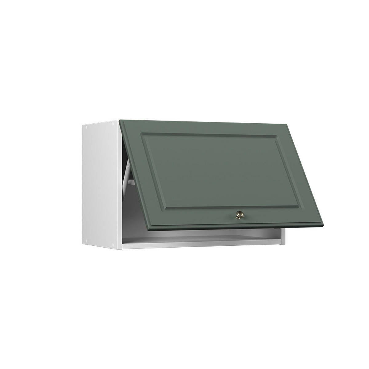 HÄNGESCHRANK Fame-Line, Grün-Gold Landhaus/Weiß, 60 cm - Weiß/Grün, Holzwerkstoff (60/40/34.1cm) - Vicco