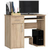 SCHREIBTISCH Eiche Sonoma 74/90/50 - Sonoma Eiche, Holzwerkstoff (50/90/74cm) - RAUMHIRSCH FURNITURE