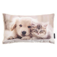 DEKOKISSEN Pets Friends - Beige, Textil (50/30/8cm) - Magma Heimtexx