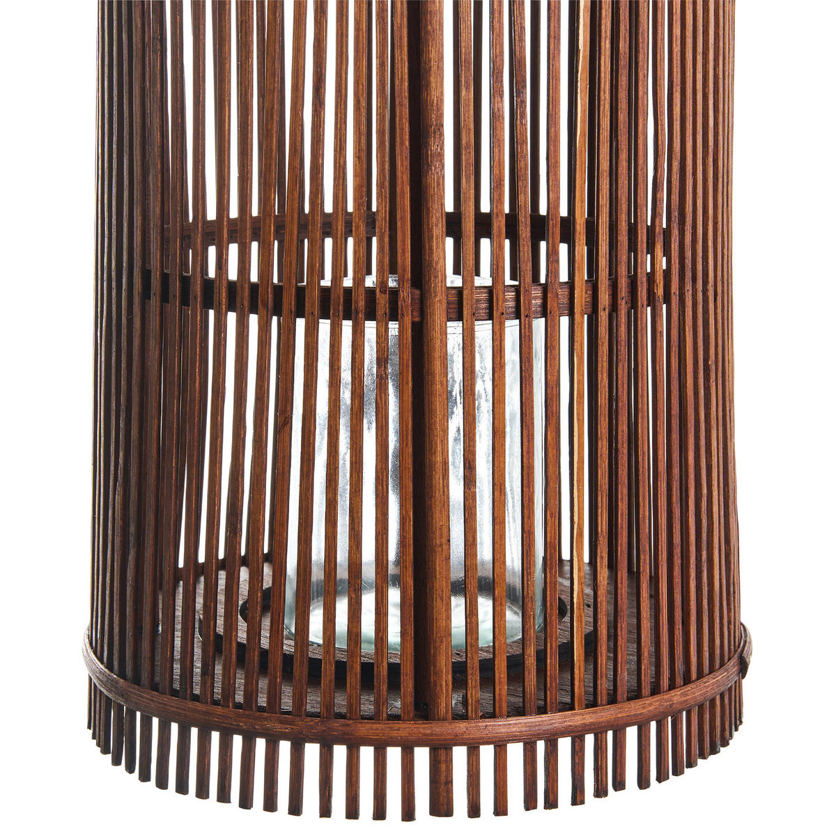 FELINAR bambus 50 cm maro Jawa - maro, lemn (24/50/24cm) - Beliani