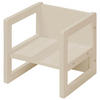 SITZHOCKER - Kaschmir, Holzwerkstoff (30/30/30cm) - Roba