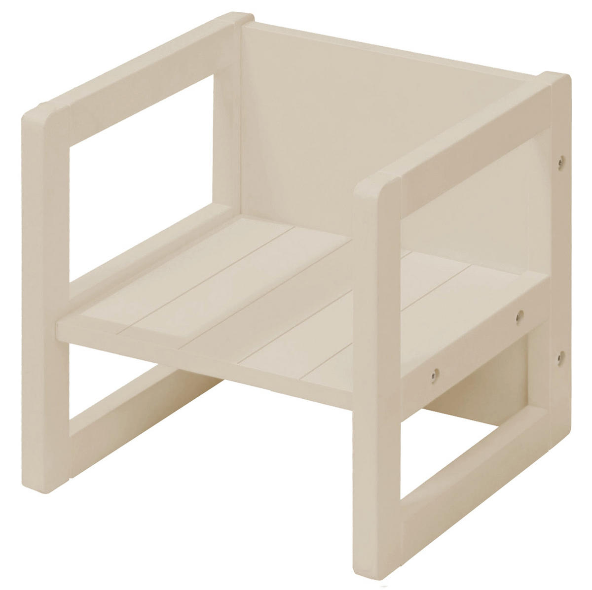 SITZHOCKER - Kaschmir, Holzwerkstoff (30/30/30cm) - Roba
