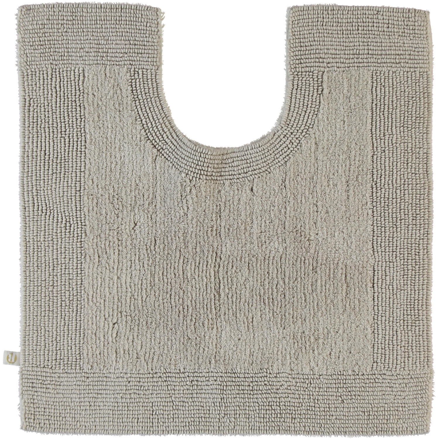 Rhomtuft Wc-Vorleger Beige 60x60 cm