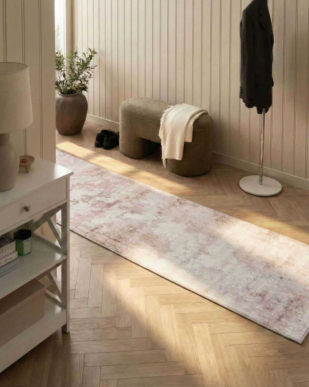 KOBEREC Barevný 80/300 cm Arapgir - různobarevná, textil (80/300cm) - Beliani