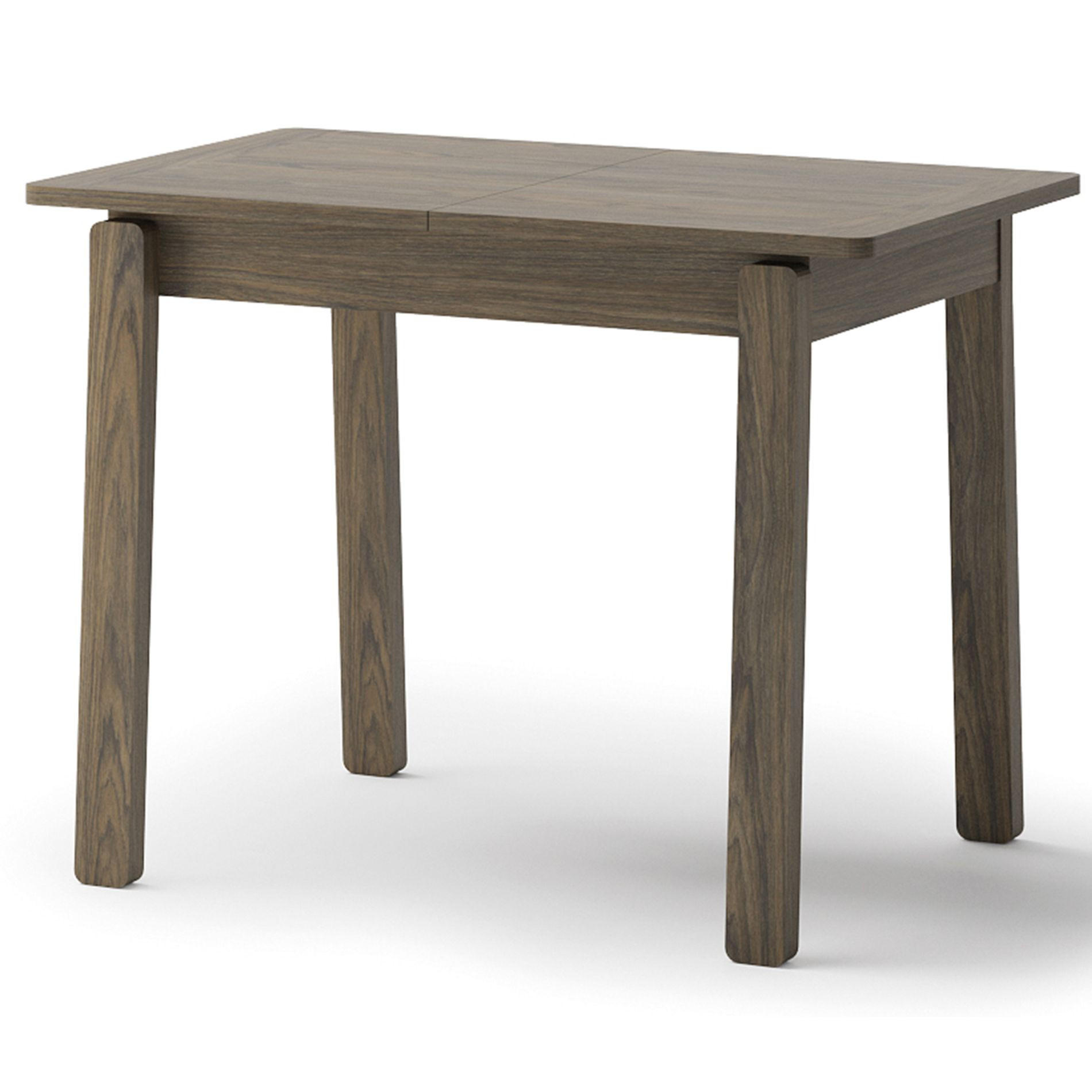 ESSTISCH Plot ausziehbar Dunkle Eichenholzoptik, 104 x 224 x 60 cm - Dunkelbraun, Holz/Holzwerkstoff (60/104/77cm) - Selsey