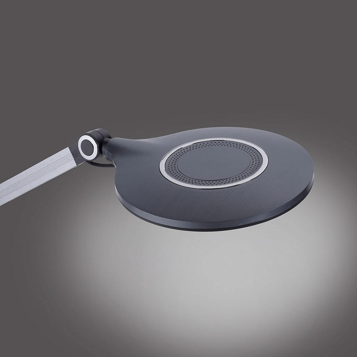 LED SCHREIBTISCHLEUCHTE Schwarz Metall - Schwarz, Metall (78/20/103cm)