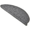 STUFENMATTE ProStair 65/28 cm Grau 15tlg - Grau, Textil (65/28/1cm) - Beautissu 