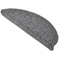 STUFENMATTE ProStair 65/28 cm Grau 15tlg - Grau, Textil (65/28/1cm) - Beautissu 