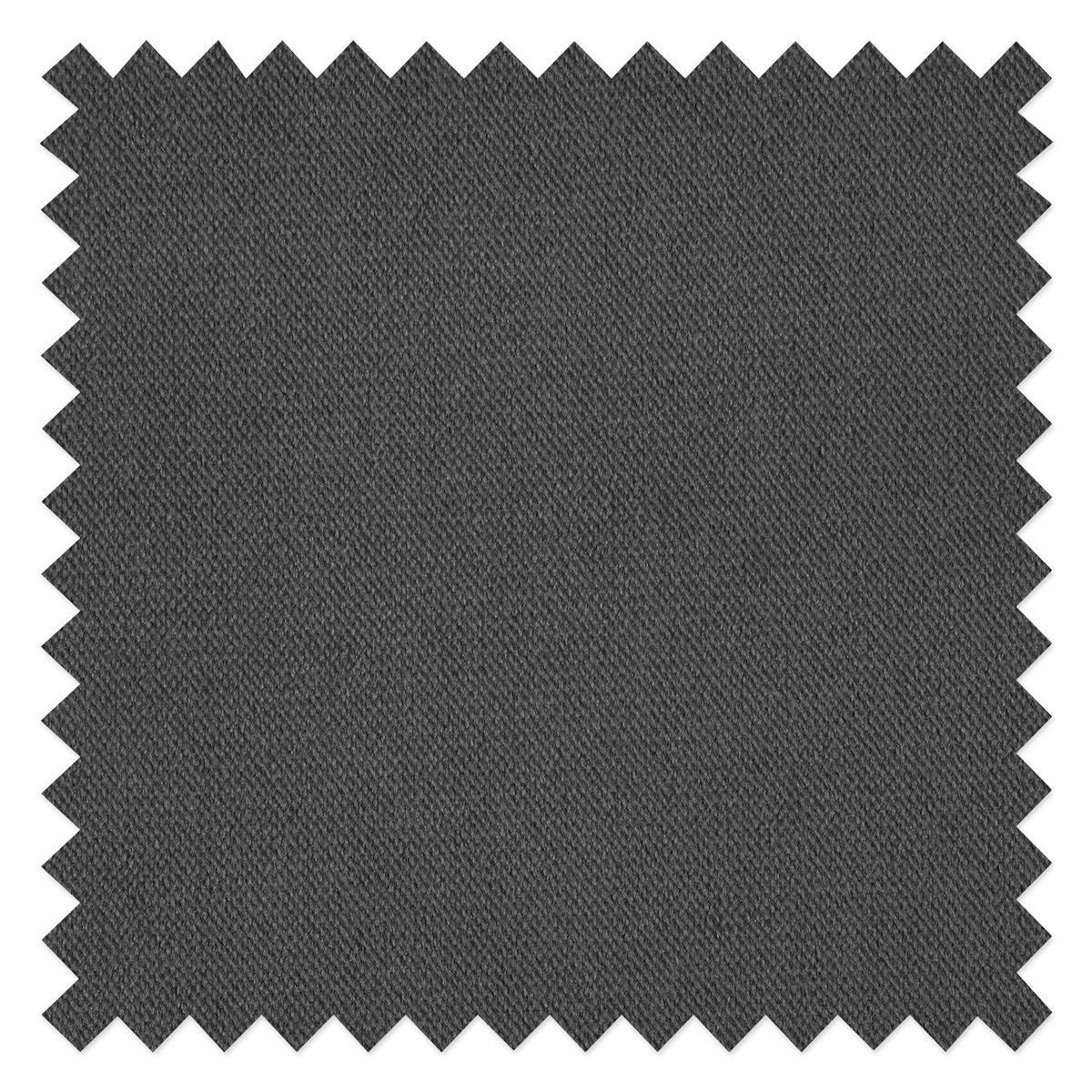 WOHNLANDSCHAFT mit Longchair - Dunkelgrau/Schwarz, Buchenholz/Textil (297/90/200cm) - home24