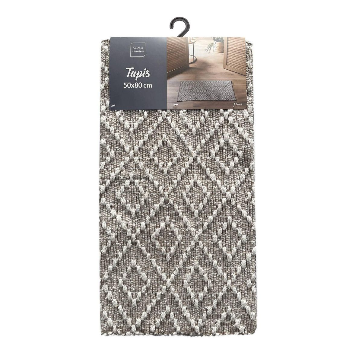 TEPPICH Dorana 50/80 cm - Beige, Naturmaterialen (50/80cm) - Douceur d´intérieur