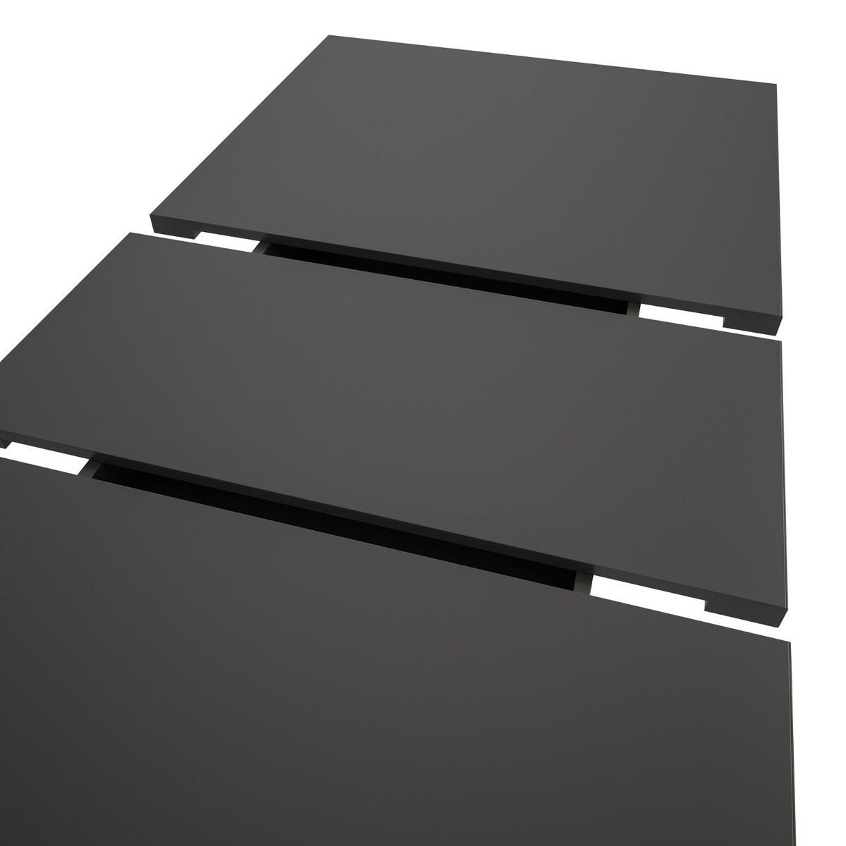 ESSTISCH grau, Küchentisch ausziehbar 150 - 190 cm - Grau, Holzwerkstoff/Metall (150/90/76cm) - Inn.Furn