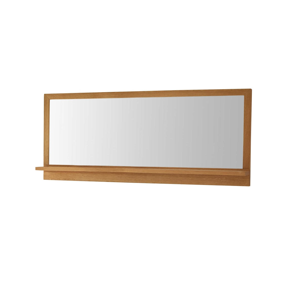 SPIEGEL Easy Natur aus Eiche - Naturfarben, Holz (120/50/12cm) - Tikamoon