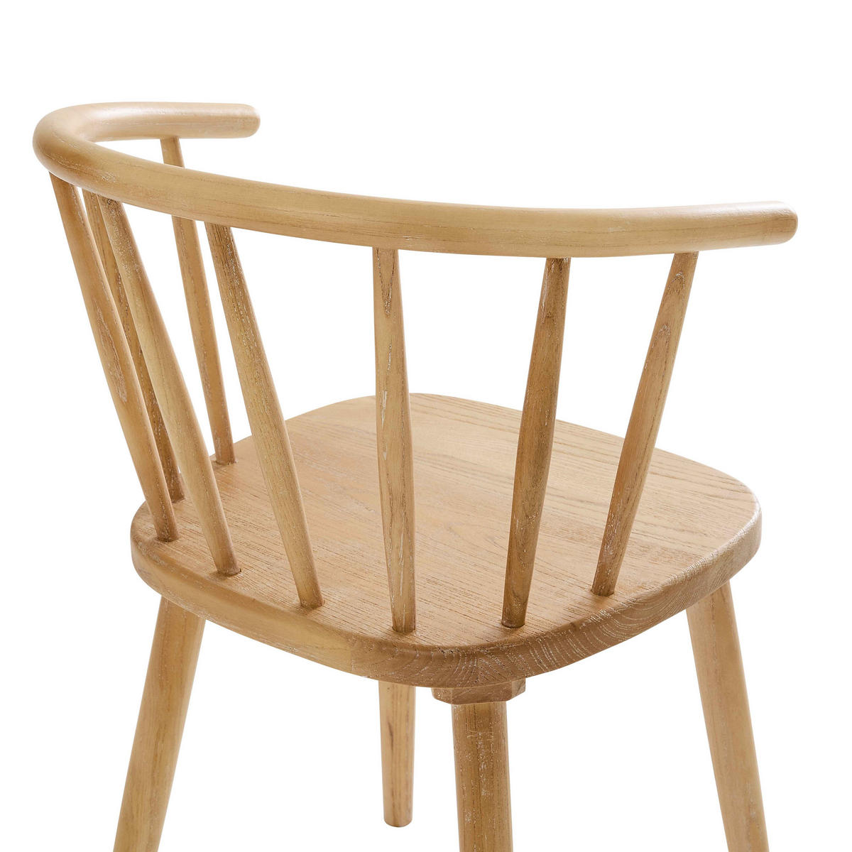 STÜHLE 2-tlg., Beigefarbe - Beige, Holz (42/76/44cm) - Oviala