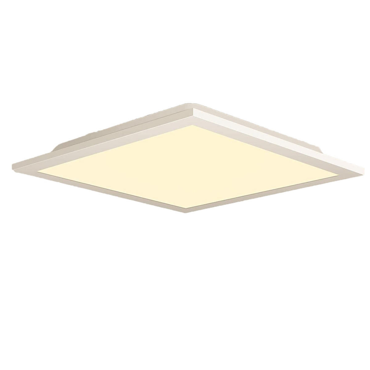 LED-DECKENLEUCHTE Oceana 45/45/1 cm - Weiß, Metall (45/45/1cm) - Nettlife