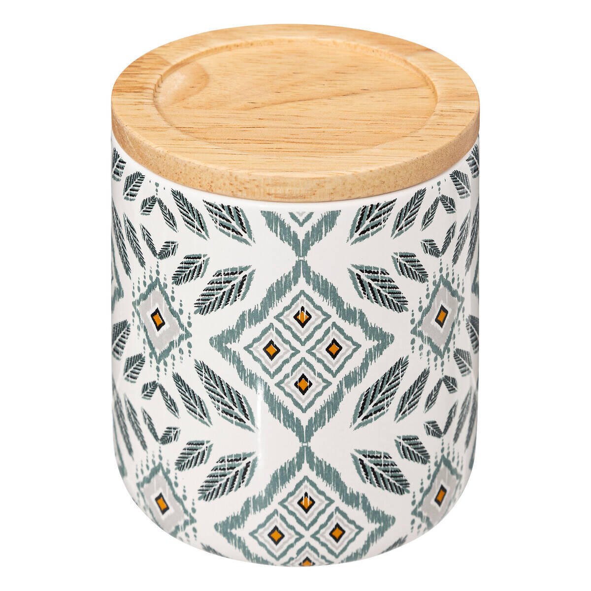 KERAMIKBEHÄLTER Hapache Ø 9,8 cm - Blau, Keramik (9.8/11.2/9.8cm)