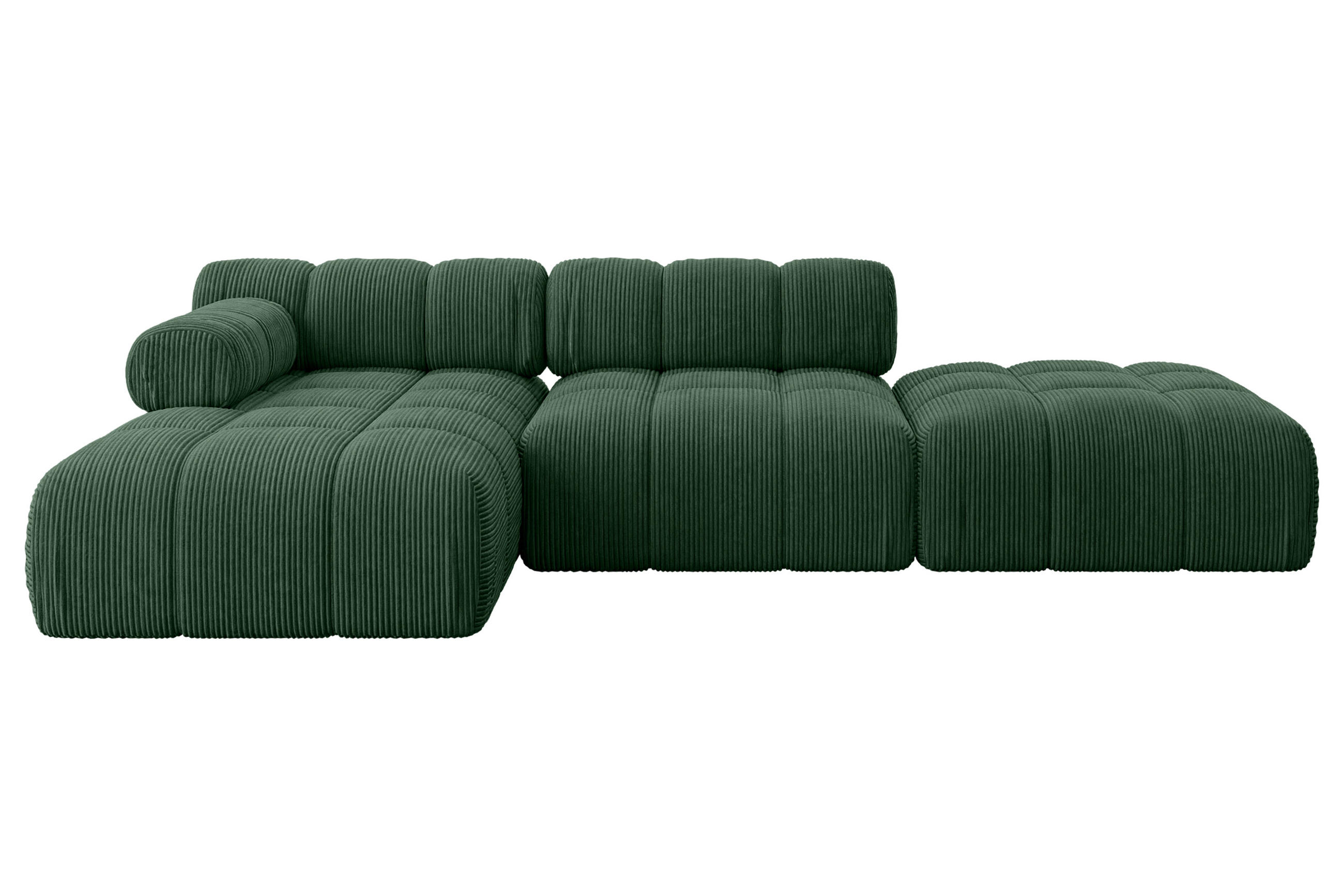 Altdecor Ecksofa Grün 285x160 cm