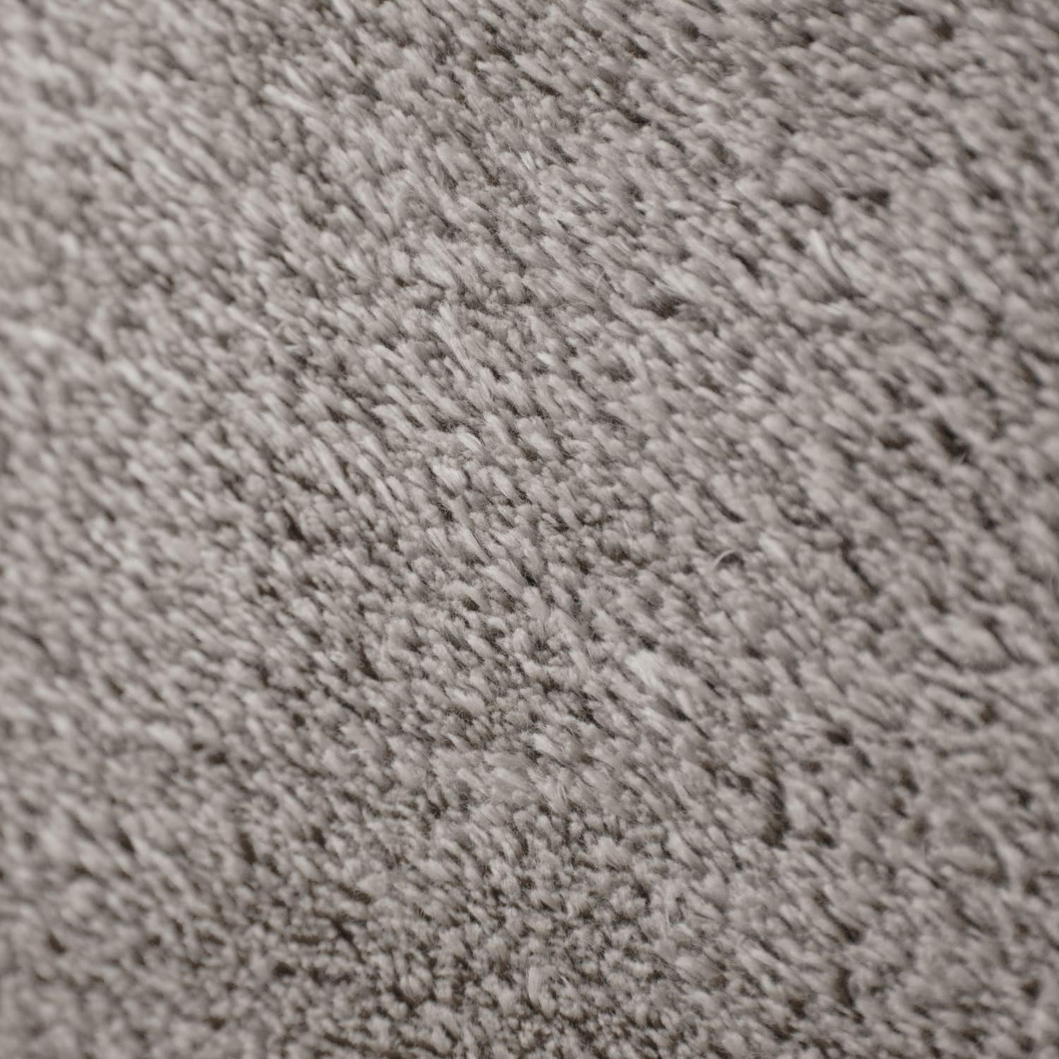 TEPPICH Kurzflor waschbar Unifarben Wohnzimmer schmutzabweisend Grau Quadrat 200S - Grau, Textil (200/200cm) - KADIMA DESIGN