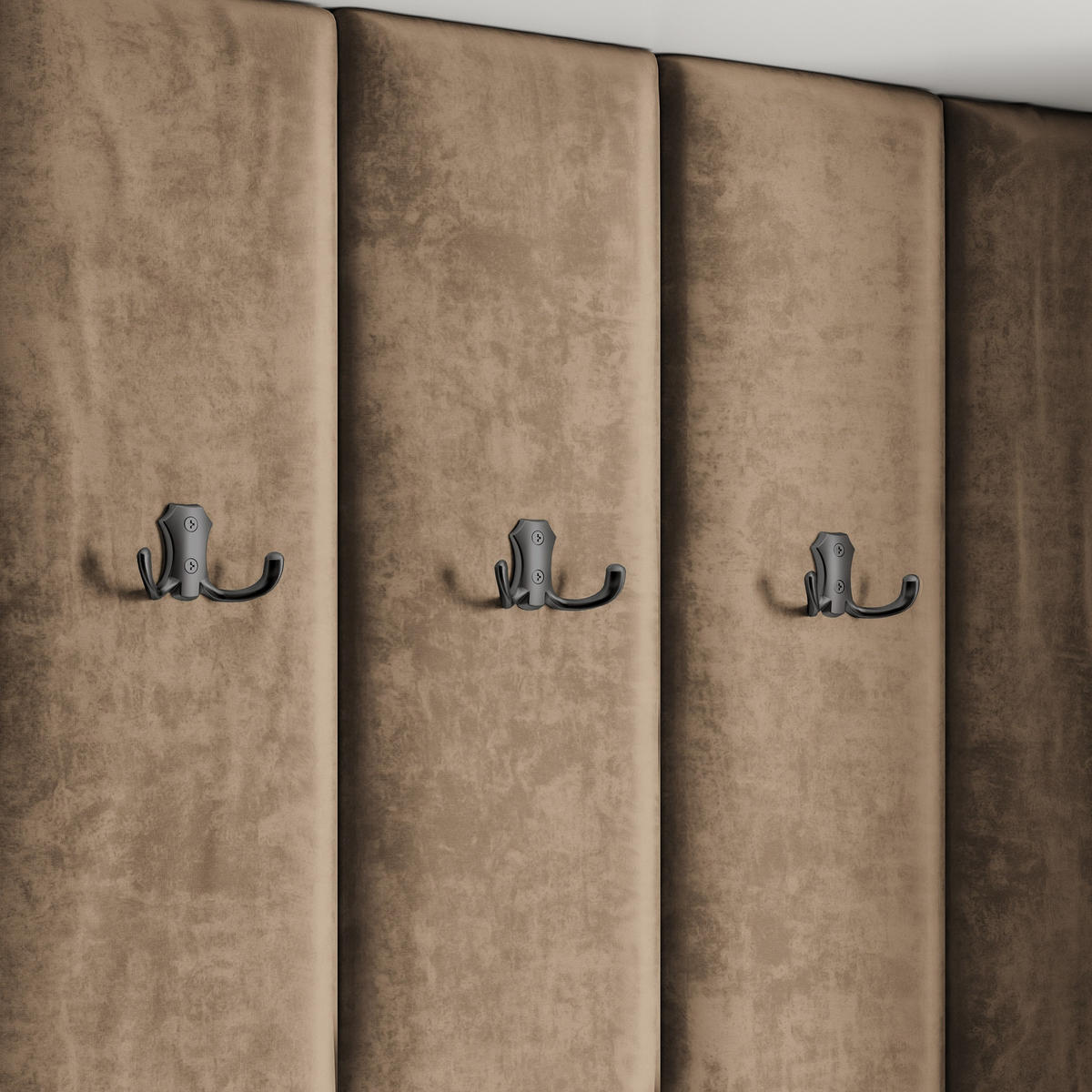 GARDEROBENSCHRANK REMA 200/240/60 cm Modern Garderobe-Set Kaschmir - Kaschmir/Beige, Holzwerkstoff (200/240/60cm) - MASSENO