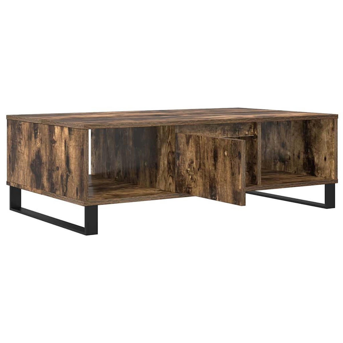 COUCHTISCH Räuchereiche 104x60x35 cm Holzwerkstoff - Braun, Holzwerkstoff (60/104/35cm) - furnicato