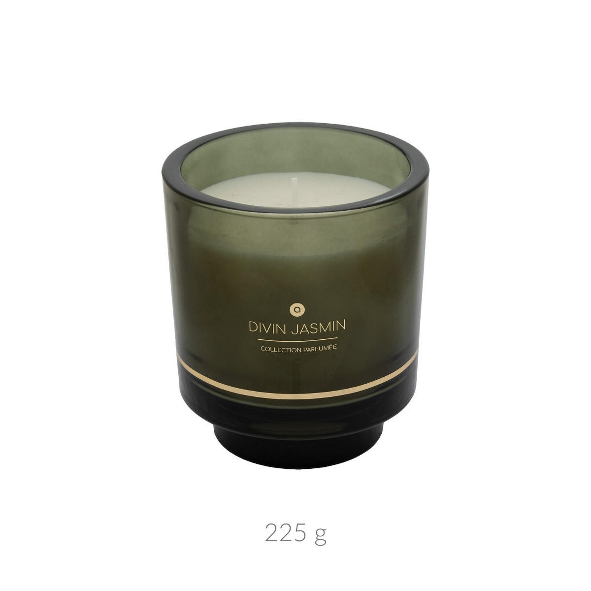 DUFTKERZE Glas Ilea 225 g - Grün, Glas (9/10cm) - Atmosphera Createur d´interieur