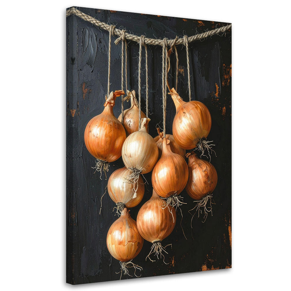 LEINWANDBILD Essen & Trinken 80x120cm - Beige, Textil (80/120cm) - Feeby